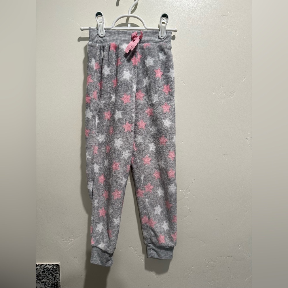 BCBG Girl Fleece Jogger Pants Size 7/8 sleepwear